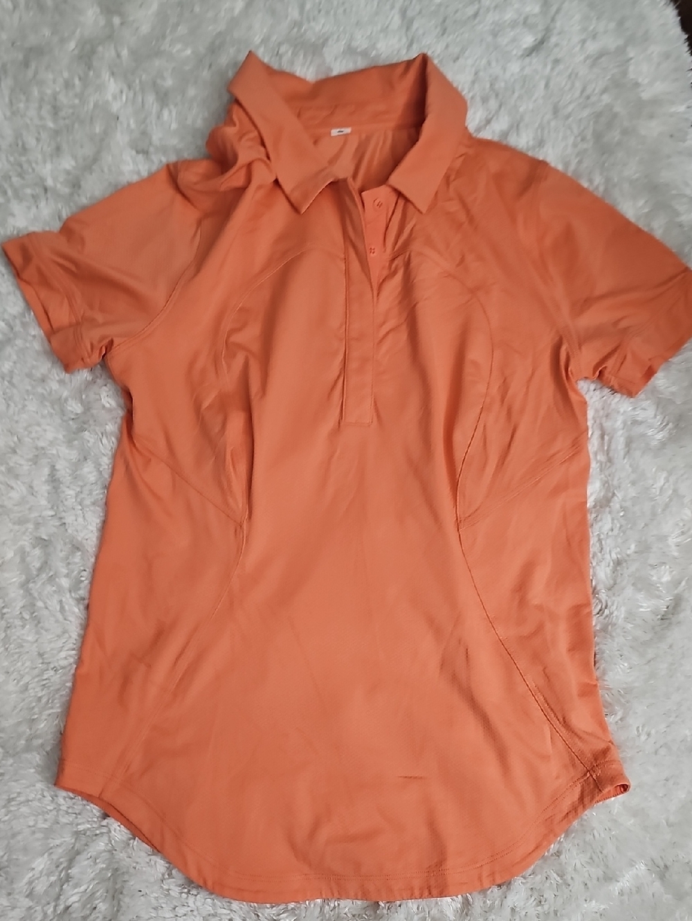 Lululemon Swiftly Tech Short-Sleeve Polo Shirt Size 4